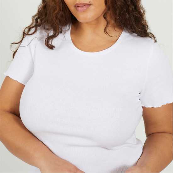 Brave Soul Pl Tee Dress Ld99 White Brave Soul Pl Tee Dress Ld99 White