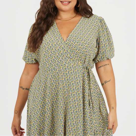 Brave Soul Curve Dress Ld99 Yellow Brave Soul Curve Dress Ld99 Yellow