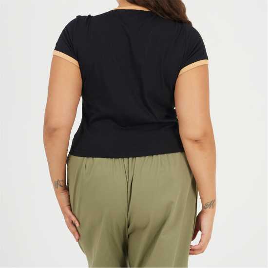 Brave Soul Ps Ss Tee Ld99 Black/Camel Brave Soul Ps Ss Tee Ld99 Black/Camel