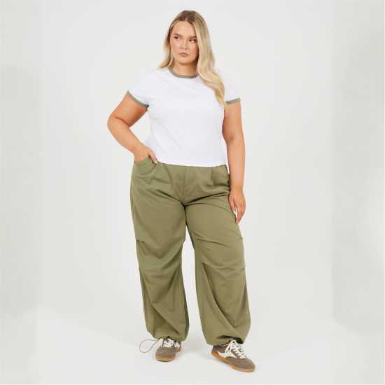 Brave Soul Ps Ss Tee Ld99 White/Khaki Brave Soul Ps Ss Tee Ld99 White/Khaki