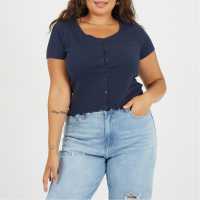 Brave Soul Ps Ssbtn Tee Ld99 Navy Brave Soul Ps Ssbtn Tee Ld99 Navy