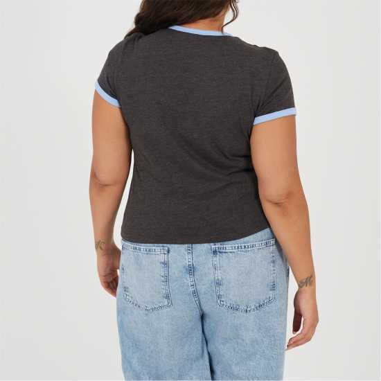 Brave Soul Ps Ss Tee Ld99 Charcoal/Crnflw Brave Soul Ps Ss Tee Ld99 Charcoal/Crnflw