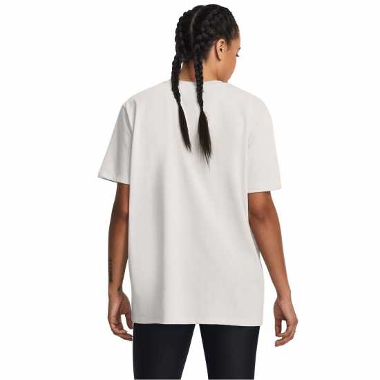 Under Armour Project Rock Heavyweight Campus T-Shirt Womens Зелено Дамски тениски и фланелки