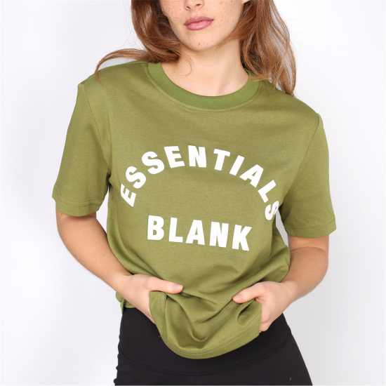 Blank Essentials E Arch Hd T Ld99 Moss Blank Essentials E Arch Hd T Ld99 Moss