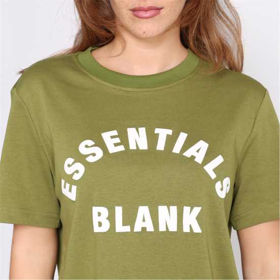 Blank Essentials E Arch Hd T Ld99 Moss Blank Essentials E Arch Hd T Ld99 Moss
