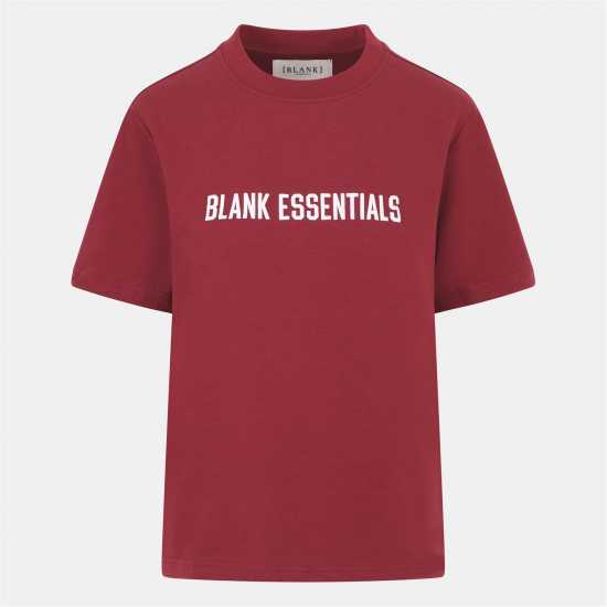 Blank Essentials E College T Ld99 Burgundy Blank Essentials E College T Ld99 Burgundy