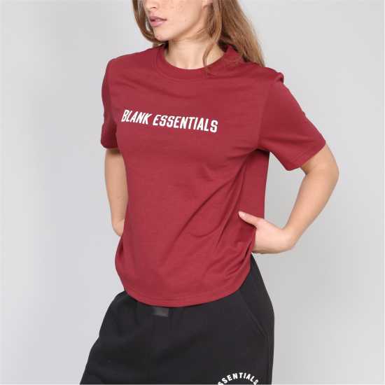 Blank Essentials E College T Ld99 Burgundy Blank Essentials E College T Ld99 Burgundy
