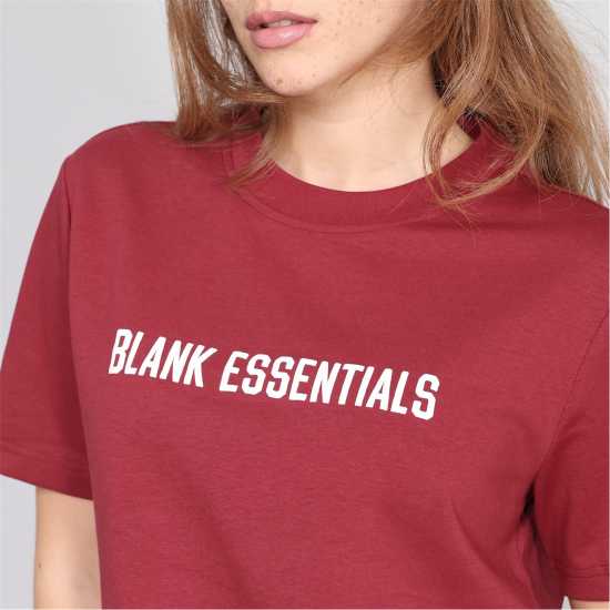 Blank Essentials E College T Ld99 Burgundy Blank Essentials E College T Ld99 Burgundy