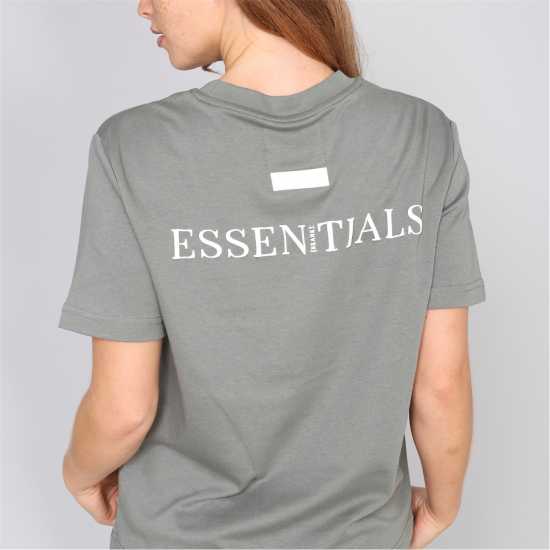 Blank Essentials Blank E Core Puff Print T-Shirt Ladies Sage Blank Essentials Blank E Core Puff Print T-Shirt Ladies Sage