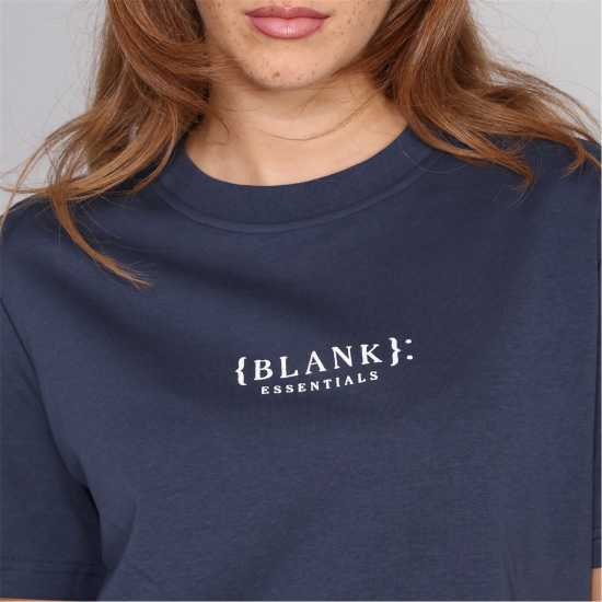 Blank Essentials E Core Puff T Ld99 Navy 
