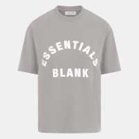 Blank Essentials Arched Print Puff T-Shirt Ladies Alloy 