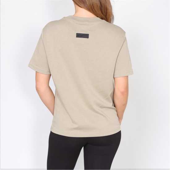 Blank Essentials Arched Print Puff T-Shirt Ladies Eucalyptus Blank Essentials Arched Print Puff T-Shirt Ladies Eucalyptus