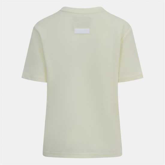 Blank Essentials Arched Print Puff T-Shirt Ladies Celstial Yellow Blank Essentials Arched Print Puff T-Shirt Ladies Celstial Yellow