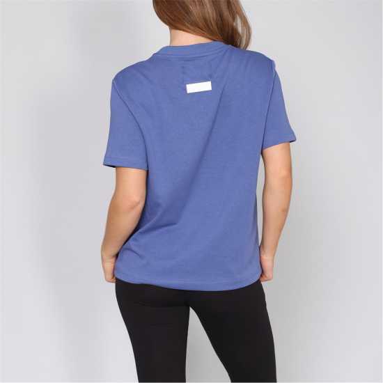 Blank Essentials Arched Print Puff T-Shirt Ladies Dusk Blank Essentials Arched Print Puff T-Shirt Ladies Dusk