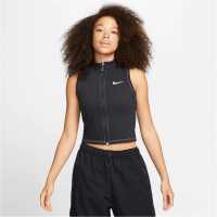 Nike Nsw Swoosh Full Zip Vest Womens Black Дамски потници