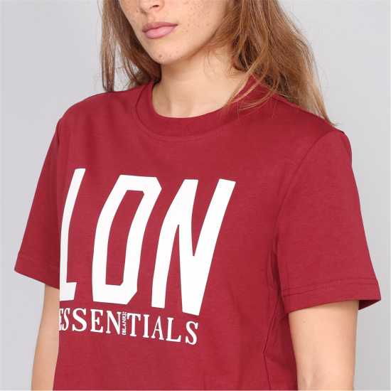 Blank Essentials E Ldn Ess T Ld99 Burgundy Blank Essentials E Ldn Ess T Ld99 Burgundy