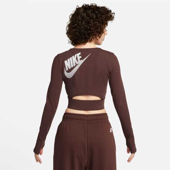 Nike Nsw Ls Crop Top Dnc  Дамско облекло плюс размер