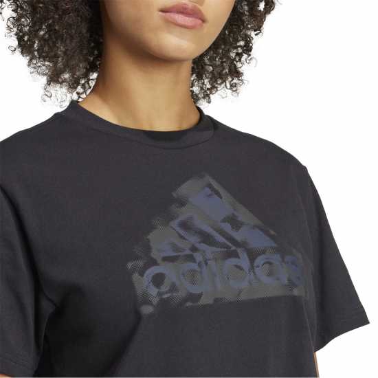 Adidas W Fi Logo T T-Shirt Womens  