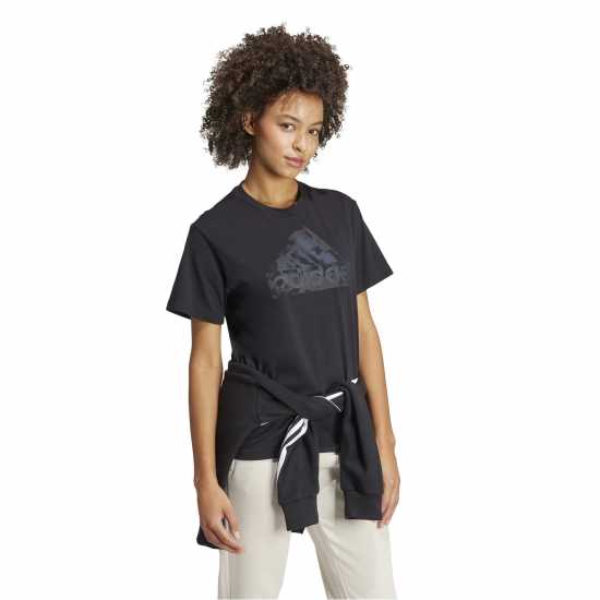 Adidas W Fi Logo T T-Shirt Womens  