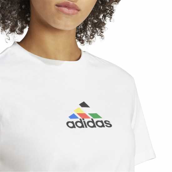 Adidas W Tiro Nts T T-Shirt Womens  