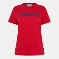 Head Women's Club Lucy T-Shirt Red 
