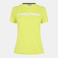 HEAD Women's Club Lucy T-Shirt Yellow 
