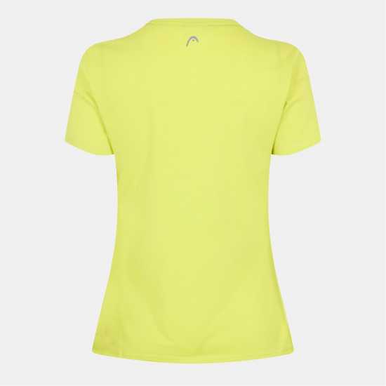 HEAD Women's Club Lucy T-Shirt Yellow 