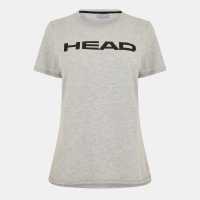 Head Women's Club Lucy T-Shirt Grey 