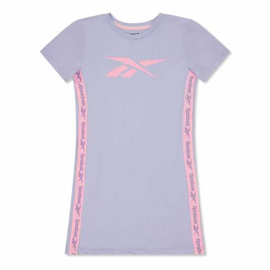 Reebok Рокля-Риза Kids' Classic Tape T-Shirt Dress Periwinkle 