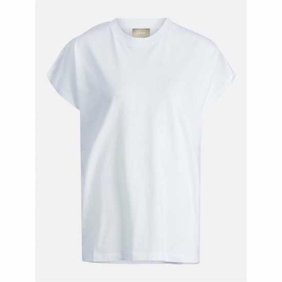 Jjxx Boxy Sleeveless T-Shirt Ladies Bright White 