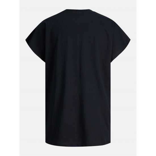 Jjxx Boxy Sleeveless T-Shirt Ladies Black 