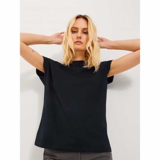 Jjxx Boxy Sleeveless T-Shirt Ladies Black 