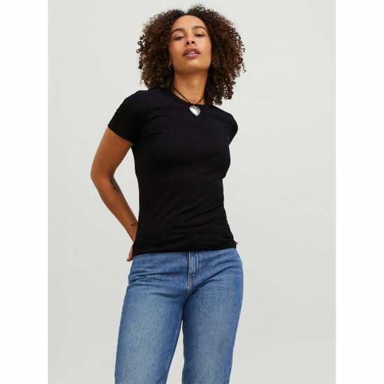 Jjxx Crew T-Shirt Ladies Black Jjxx Crew T-Shirt Ladies Black