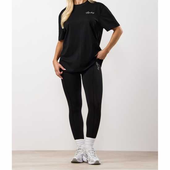 Gym King Gym King Reset Boyfriend Tee Black Gym King Gym King Reset Boyfriend Tee Black