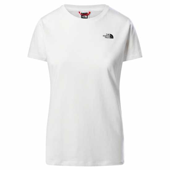Дамски тениски и фланелки The North Face Simple Dome Regular Fit T-Shirt Womens TNF Бяло FN4 The North Face Simple Dome Regular Fit T-Shirt Womens TNF Бяло FN4 Дамски тениски и фланелки