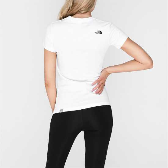 Дамски тениски и фланелки The North Face Simple Dome Regular Fit T-Shirt Womens TNF Бяло FN4 The North Face Simple Dome Regular Fit T-Shirt Womens TNF Бяло FN4 Дамски тениски и фланелки