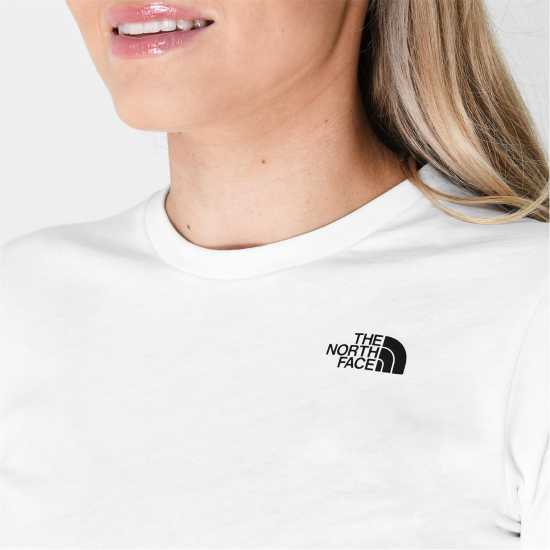 Дамски тениски и фланелки The North Face Simple Dome Regular Fit T-Shirt Womens TNF Бяло FN4 The North Face Simple Dome Regular Fit T-Shirt Womens TNF Бяло FN4 Дамски тениски и фланелки