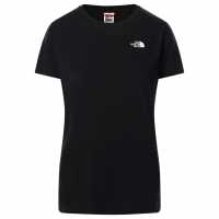 The North Face Simple Dome Regular Fit T-Shirt Womens TNF черно JK3 Дамски тениски и фланелки