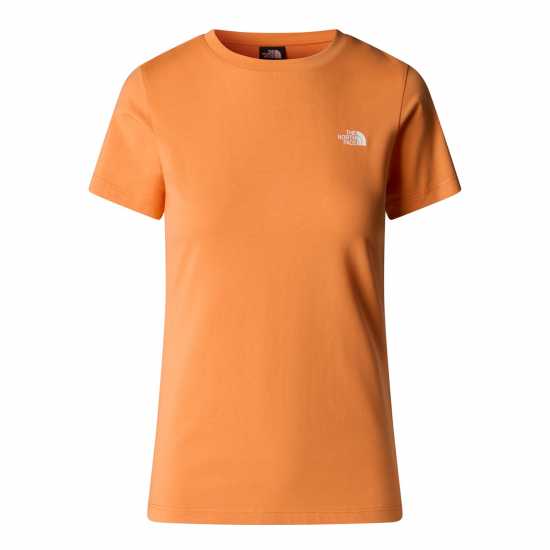 Дамски тениски и фланелки The North Face Simple Dome Regular Fit T-Shirt Womens Papaya The North Face Simple Dome Regular Fit T-Shirt Womens Papaya Дамски тениски и фланелки