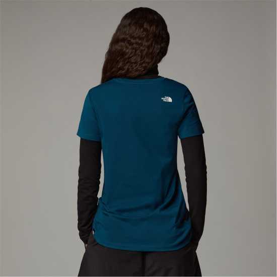 The North Face Dome T-Shirt Полунощно петрол Дамски тениски и фланелки