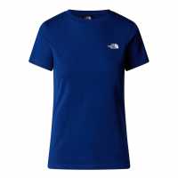 The North Face Simple Dome Regular Fit T-Shirt Womens Морска синьо Дамски тениски и фланелки