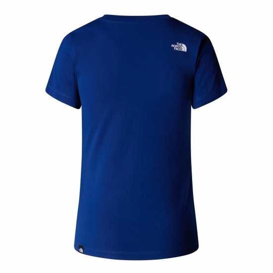 The North Face Simple Dome Regular Fit T-Shirt Womens Морска синьо Дамски тениски и фланелки