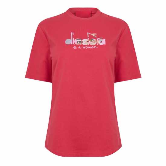 Diadora Eye Short Sleeve T-Shirt Womens Diadora Eye Short Sleeve T-Shirt Womens