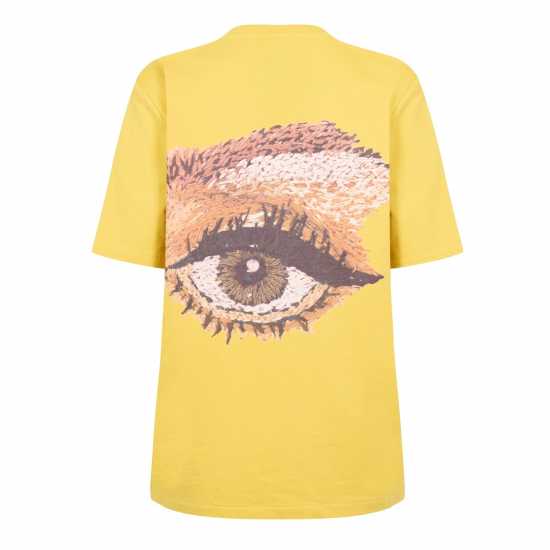 Diadora Eye Short Sleeve T-Shirt Womens Yellow 