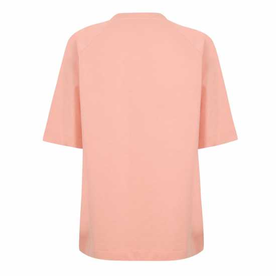 Diadora Тениска Flowers Short Sleeve T Shirt Womens Coral Red 