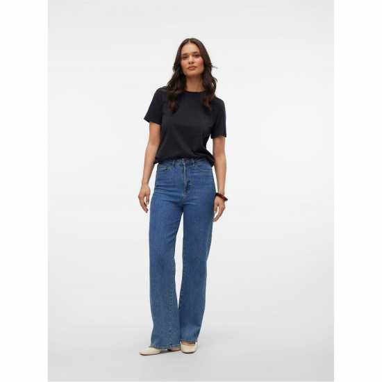 Vero Moda Vm Paulina Ss Tee Ld62 Black Vero Moda Vm Paulina Ss Tee Ld62 Black