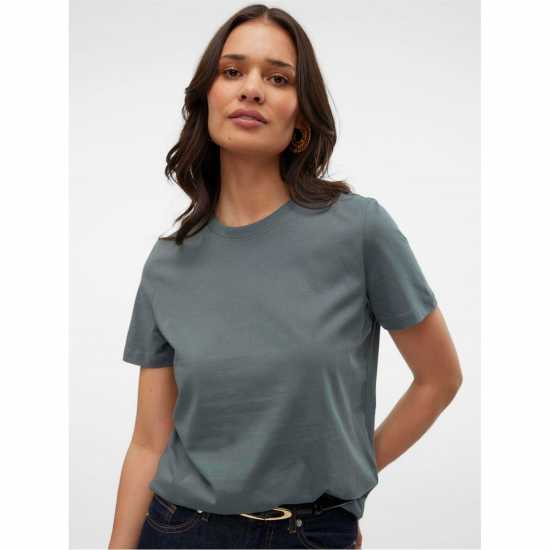 Vero Moda Vm Paulina Ss Tee Ld62 Balsam Green Vero Moda Vm Paulina Ss Tee Ld62 Balsam Green