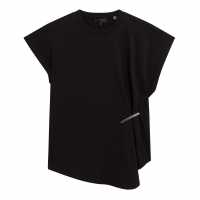 Ted Baker Women's Metal Trim T-Shirt Black Ted Baker Women's Metal Trim T-Shirt Black