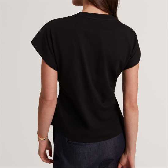 Ted Baker Women's Metal Trim T-Shirt Black Ted Baker Women's Metal Trim T-Shirt Black