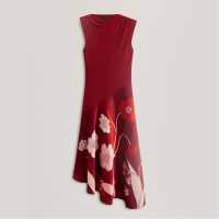 Ted Baker Women's Print Midi Shift Dress  